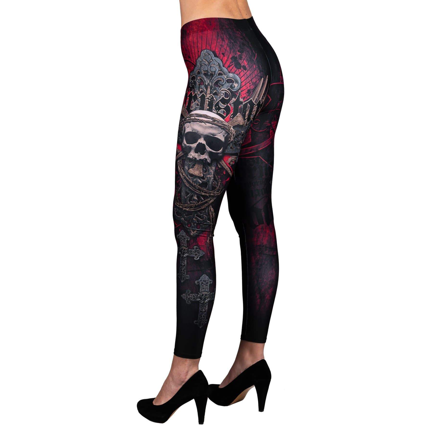 Wornstar Street Wear POD Leggings Resurrection Leggings