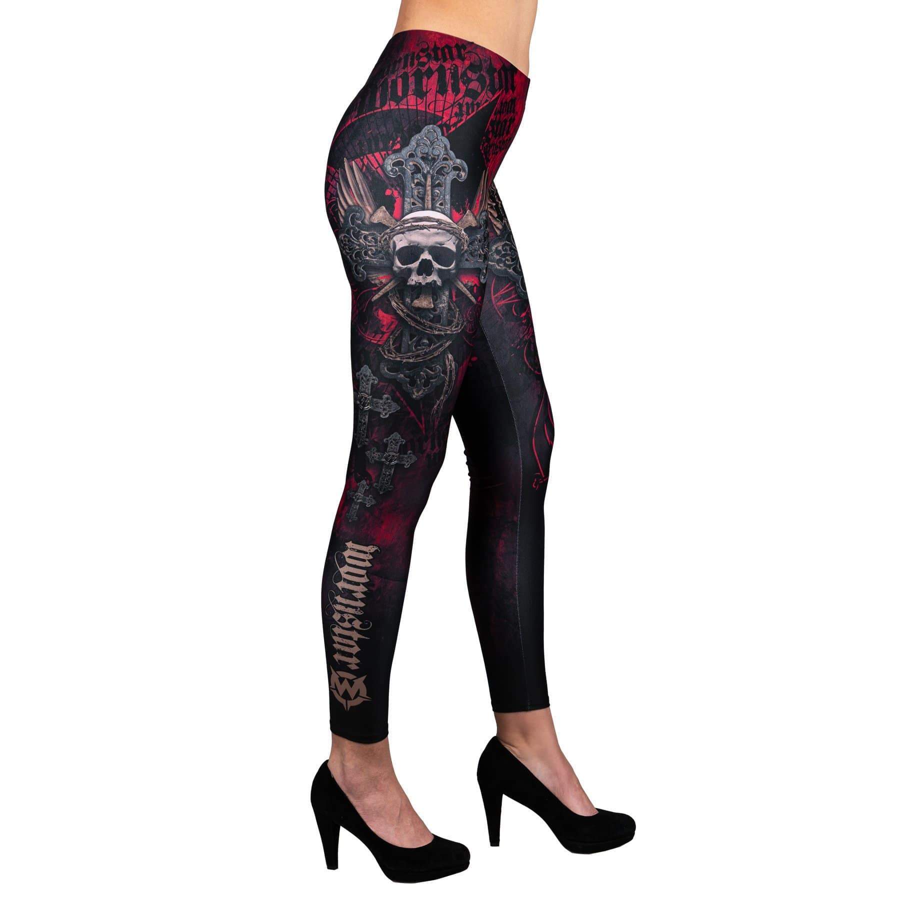 Wornstar Street Wear POD Leggings Resurrection Leggings