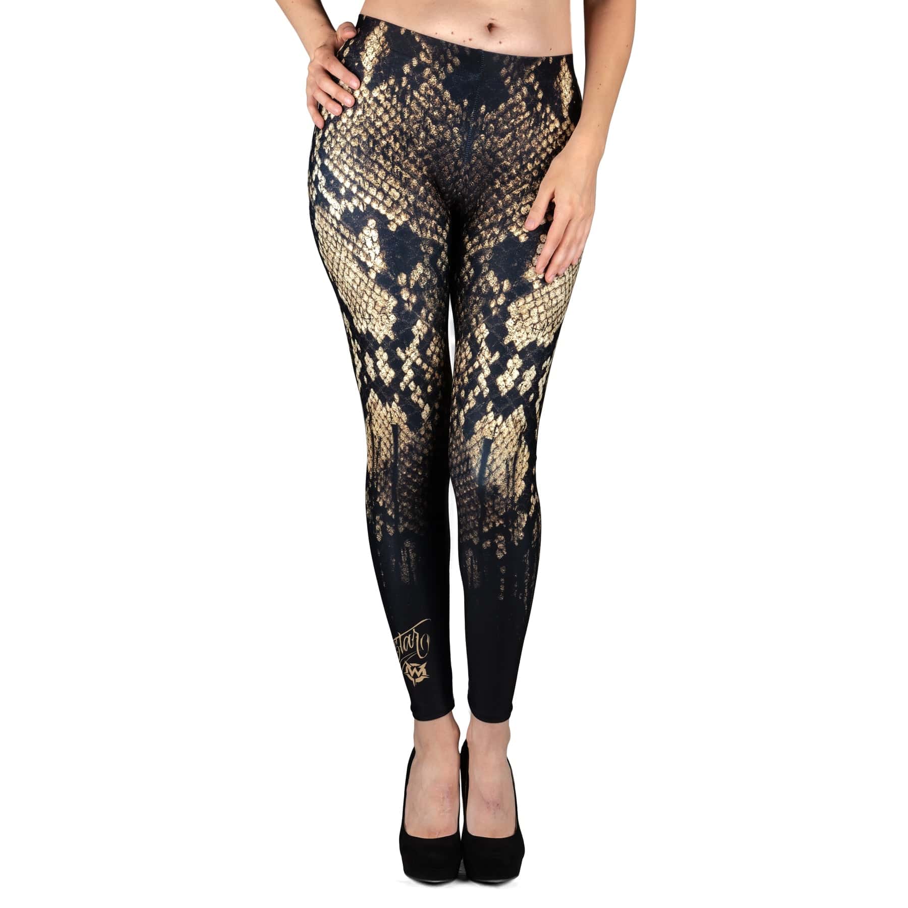 Wornstar Street Wear POD Leggings Snakeskin Leggings