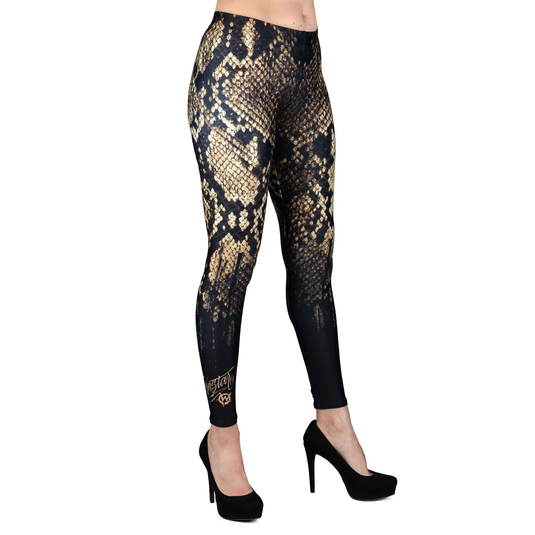 Wornstar Street Wear POD Leggings Snakeskin Leggings