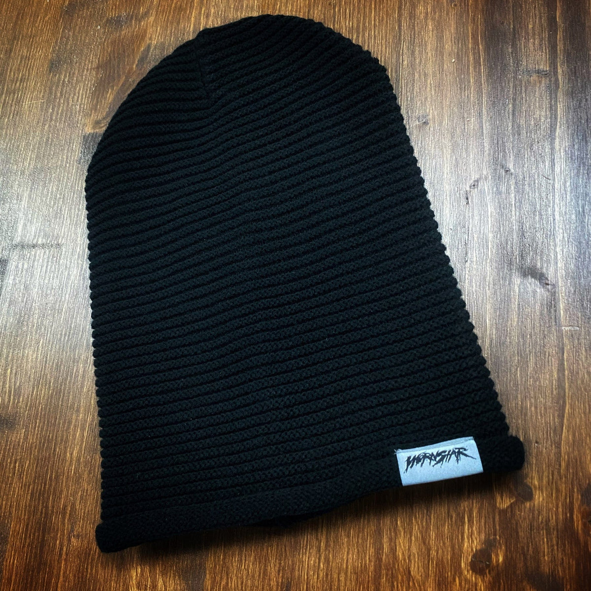 Wornstar Clothing Hat. Premium Essentials Beanie - Black