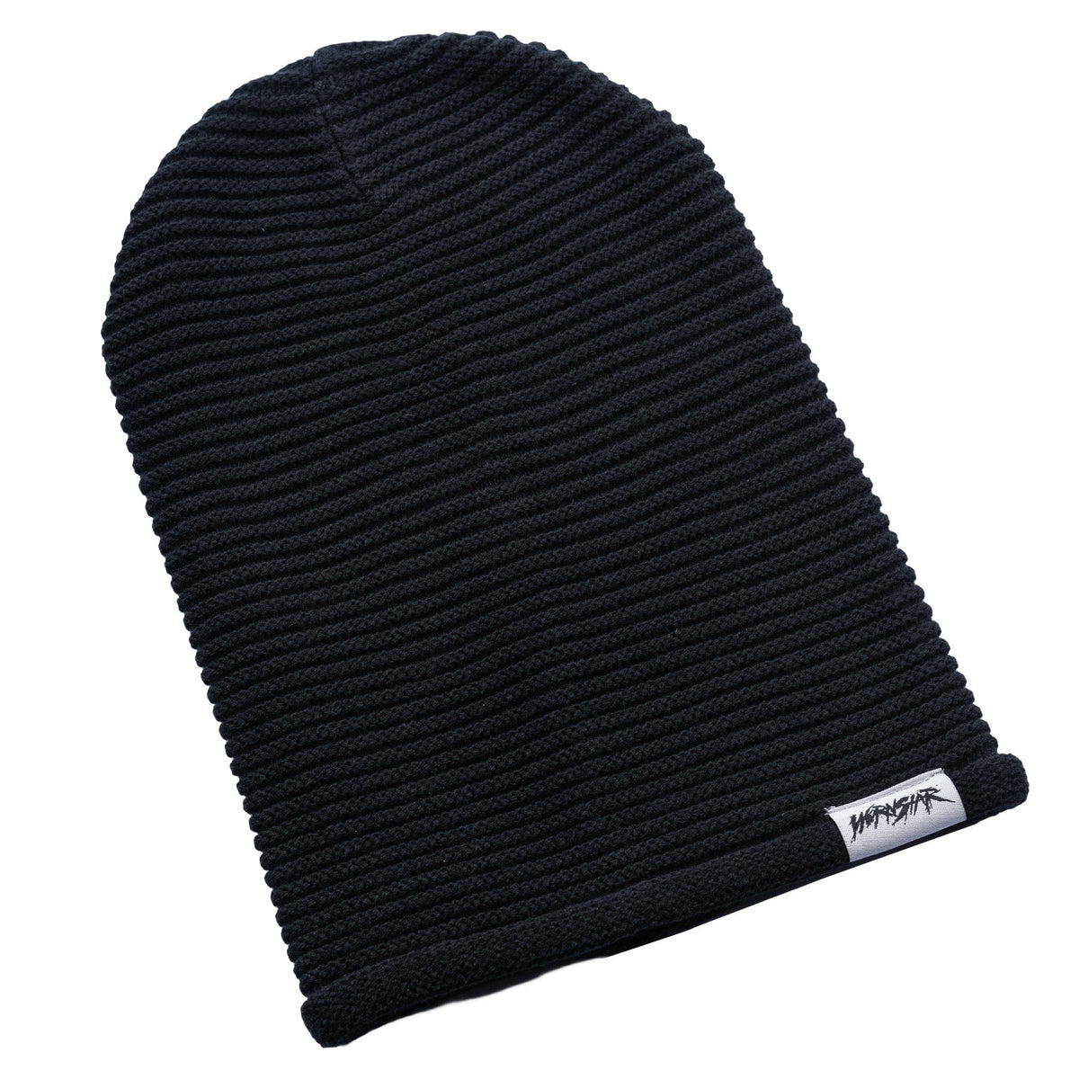 Wornstar Clothing Hat. Premium Essentials Beanie - Black