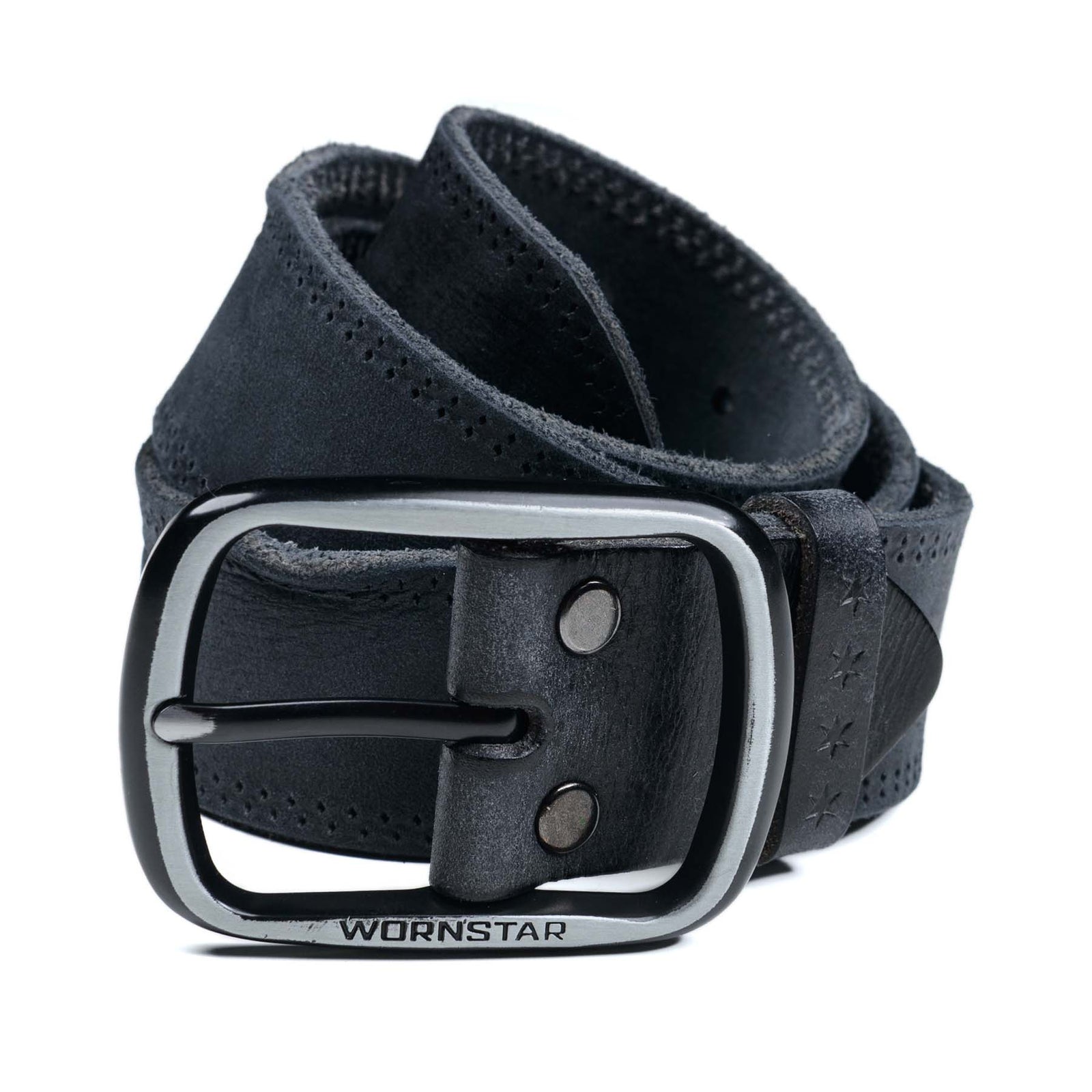 Wornstar Swag Belt Ragged Leather Belt