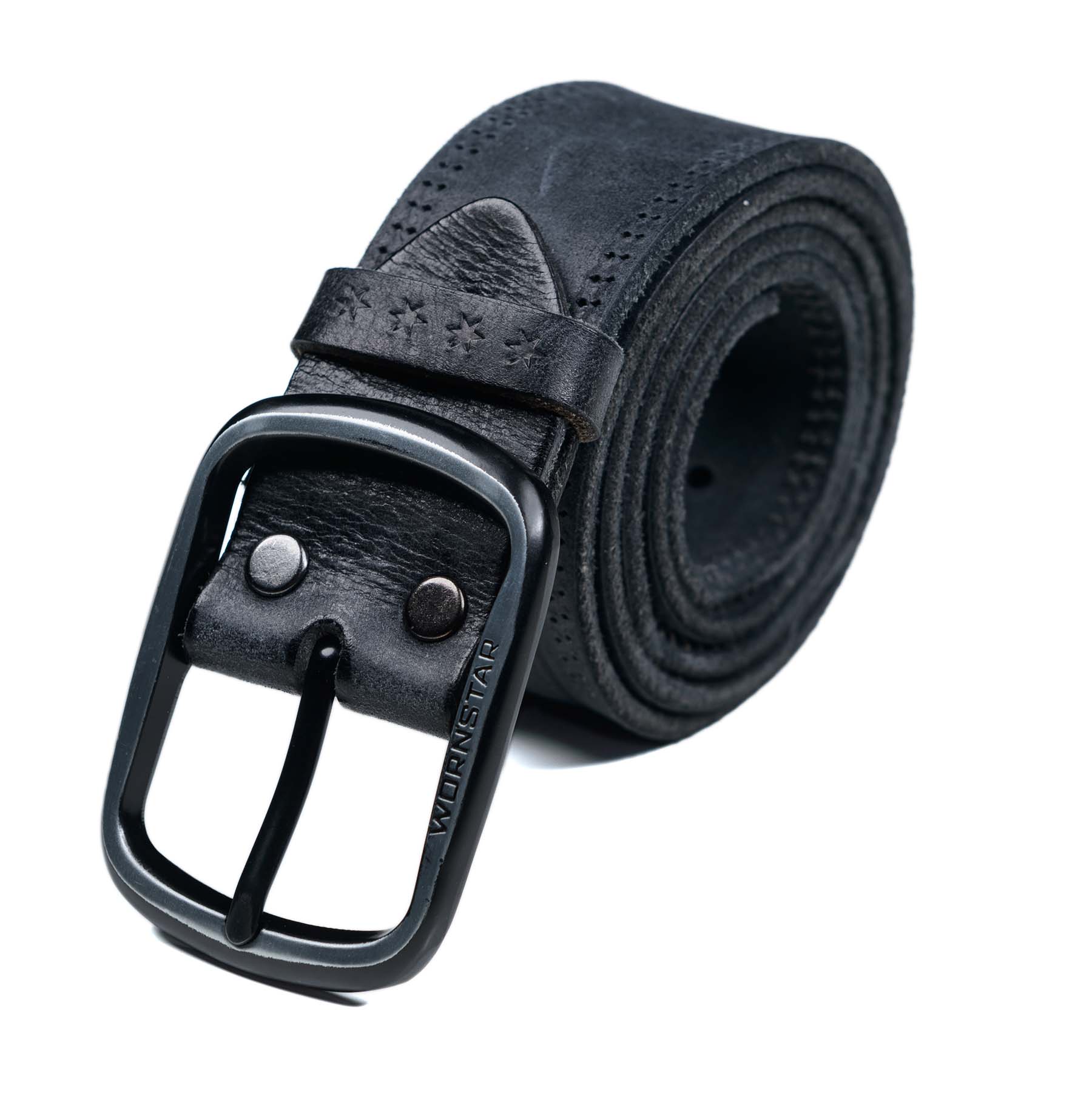 Wornstar Swag Belt Ragged Leather Belt